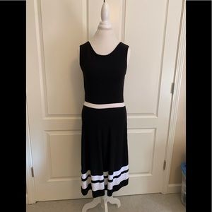 Talbots Fit and Flare Sleeveless Dress